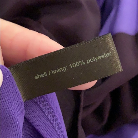 The Limited Purple pleated dress - Picture 5 of 5